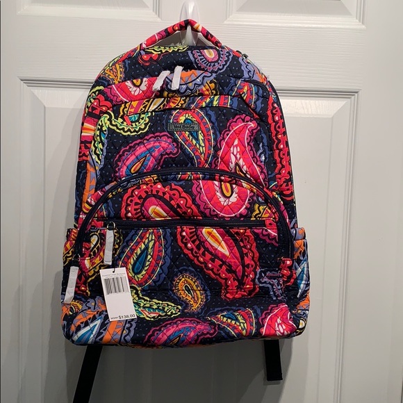 twilight paisley vera bradley backpack